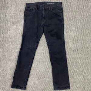 Outerknown S.E.A. Jeans Ambassador Slim Fit Men's 32 x 30 Fits 33 x 28.5 Black